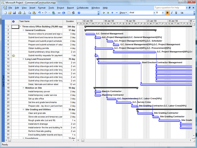 Microsoft Access Timeline Template