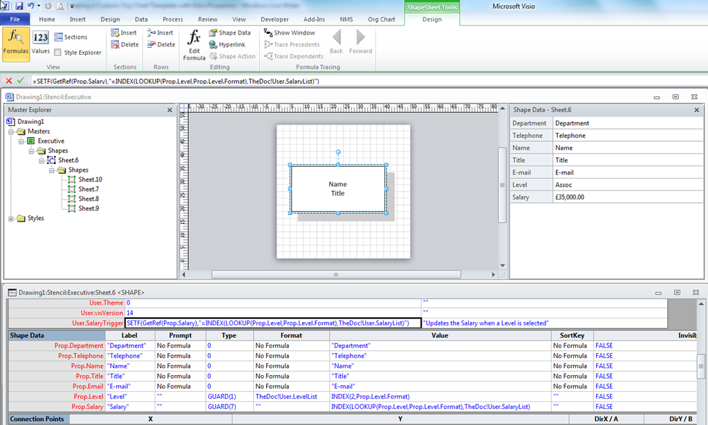 Visio 2013 Org Chart Remove Pictures