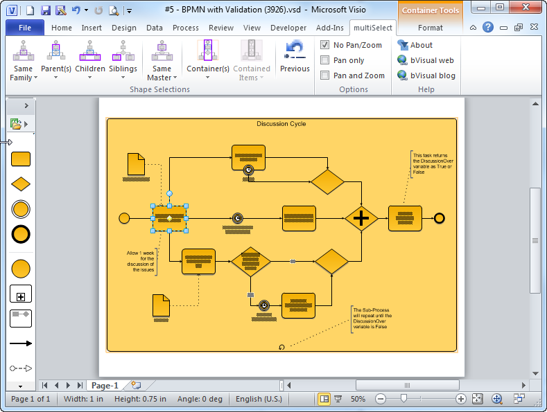 Visio Org Chart Multiple Pages