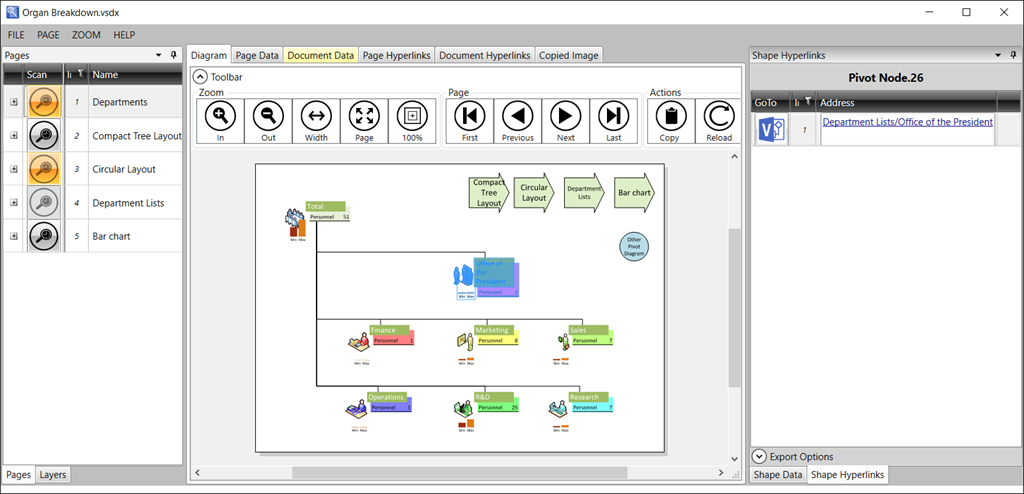 Update To Visviewer For Reload And Visio Document Links Bvisual