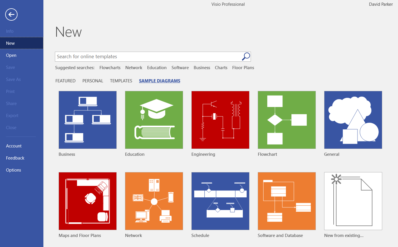 visio diagram templates