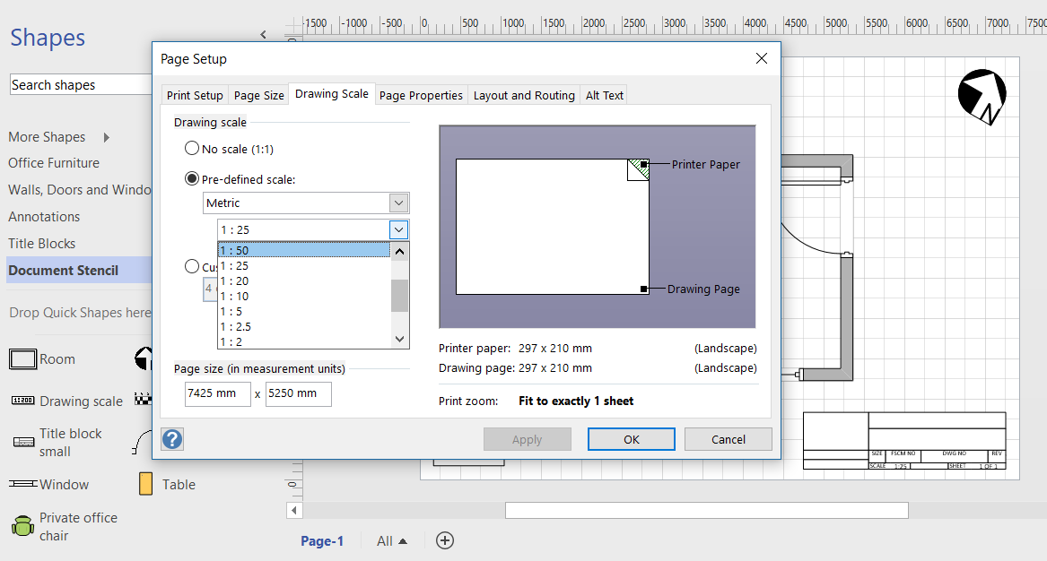 Metric Vs US Units In Visio Floor Plans BVisual