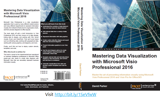 Visio Data Visualization book cover