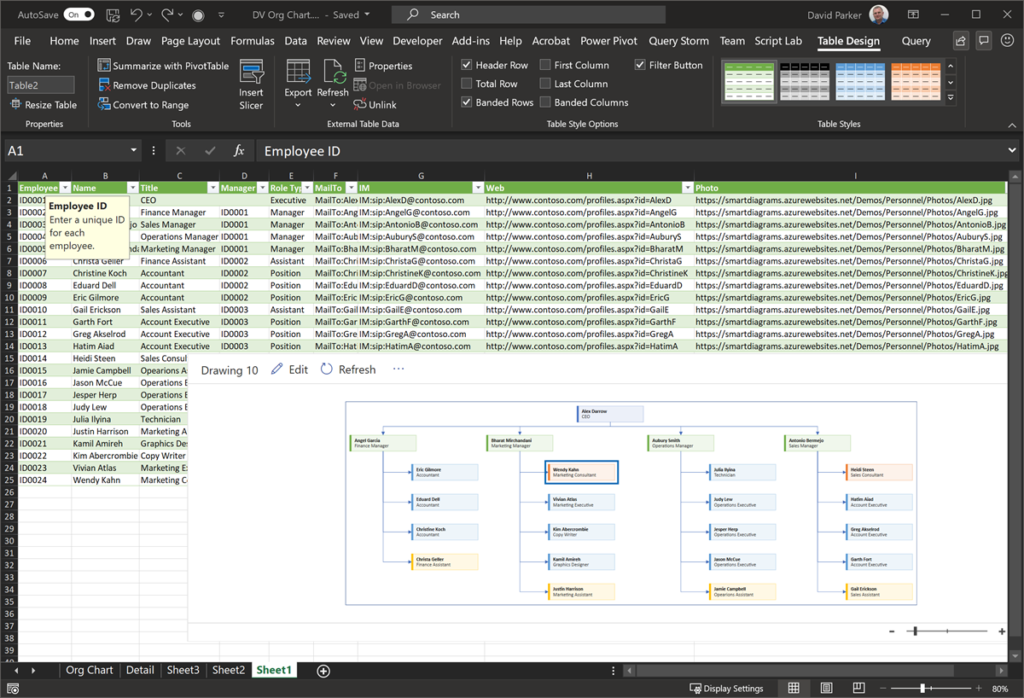 Как перенести из visio в excel