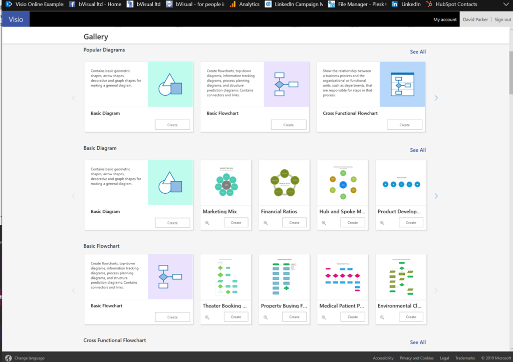 Visio for Web Gallery