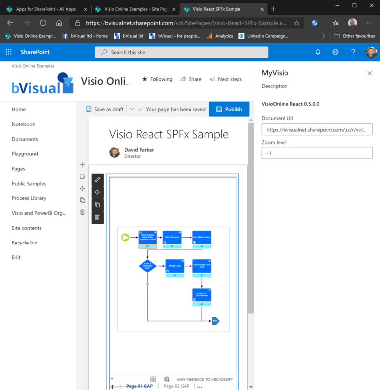 Webinar On Visio, SharePoint And Teams Using SPFx - BVisual