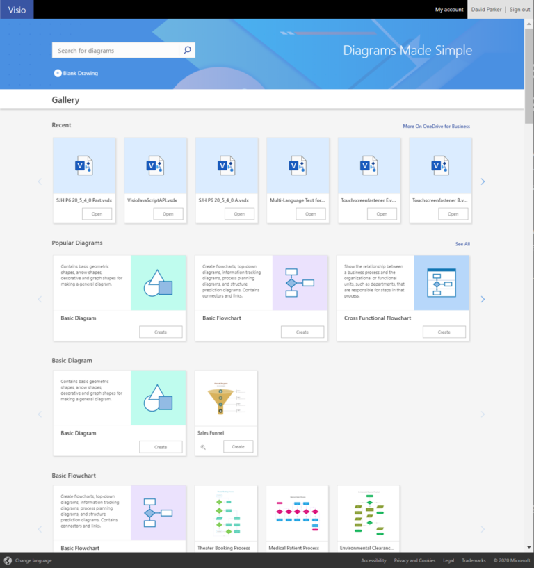 visio 2019 standard vs professional comparison chart