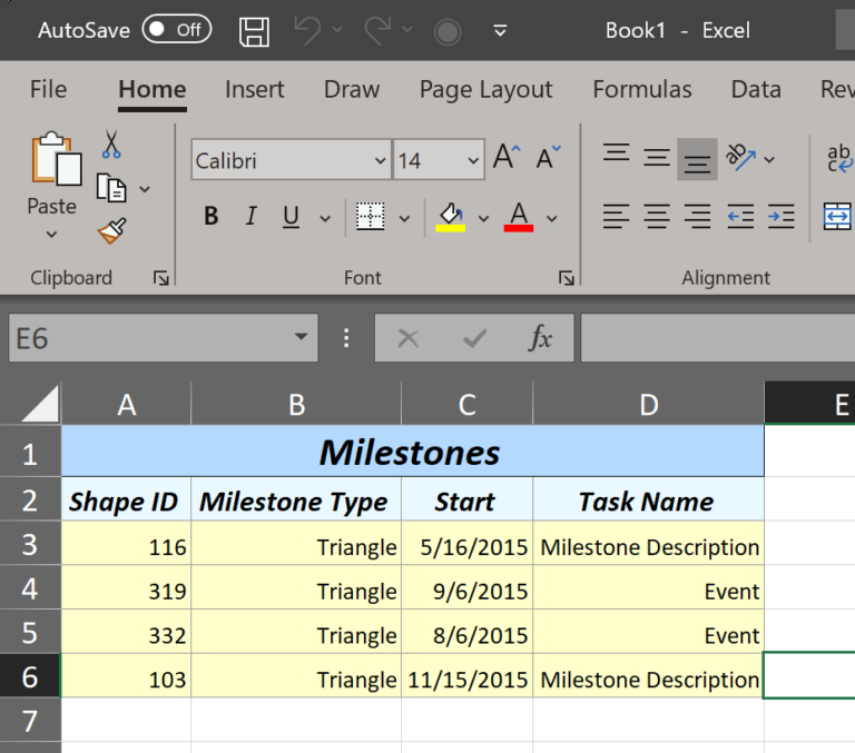 Assigning Visio Shapes to Layers from Excel Table bVisual