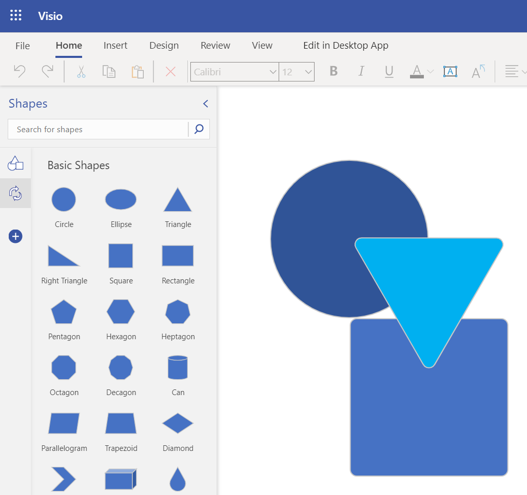 Customising Visio Shapes for the Web App - bVisual
