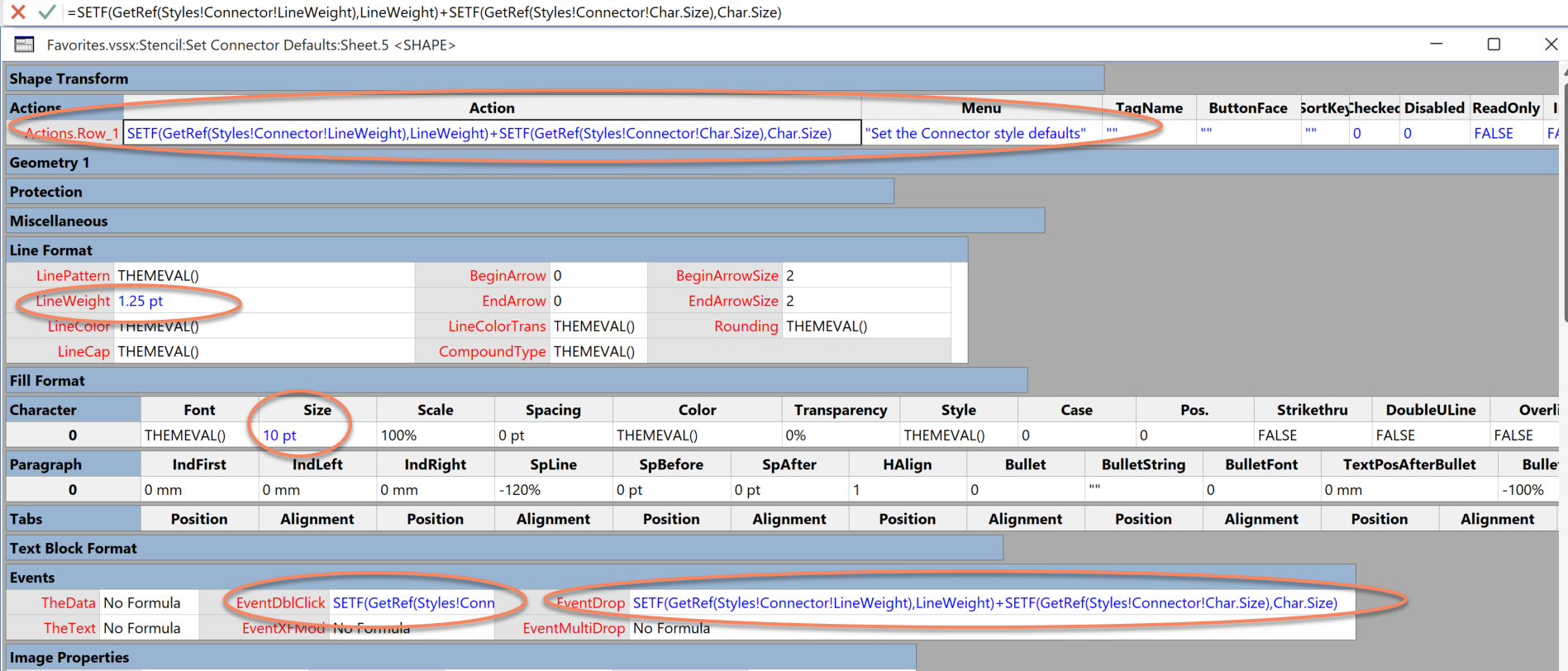 Setting Theme Defaults In Visio - Bvisual