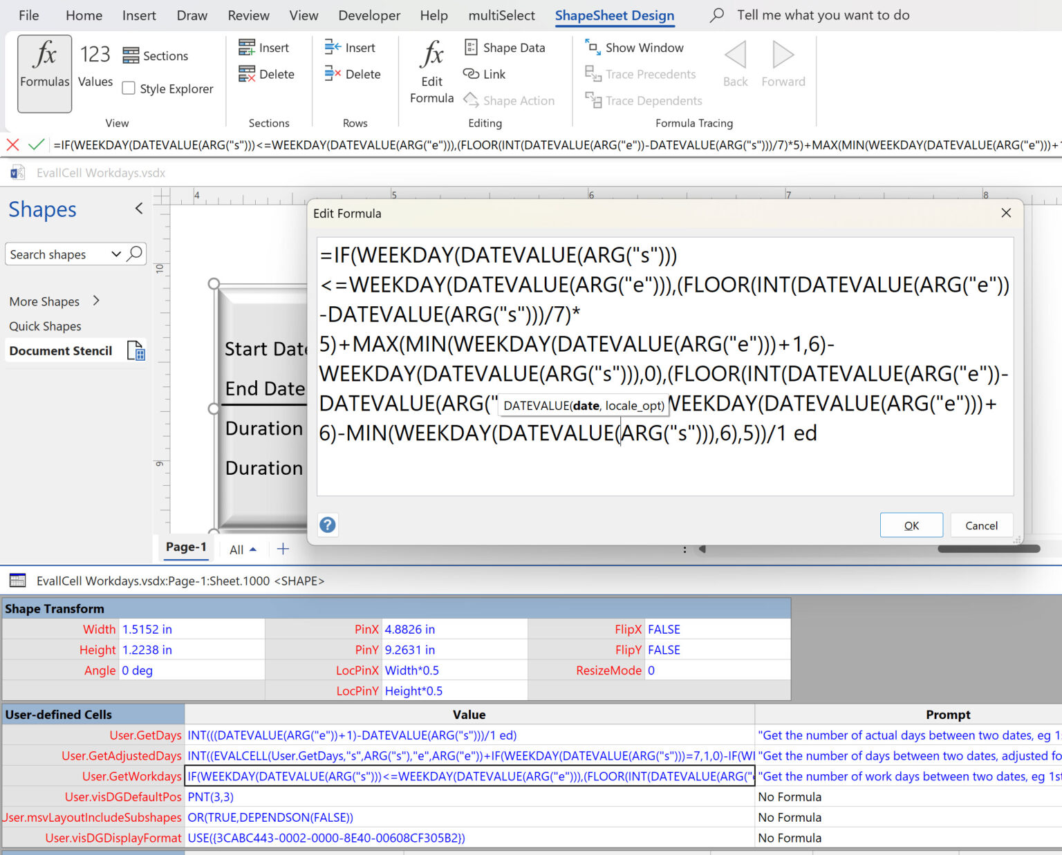 Using Notepad++ to Edit Visio ShapeSheet formulas bVisual